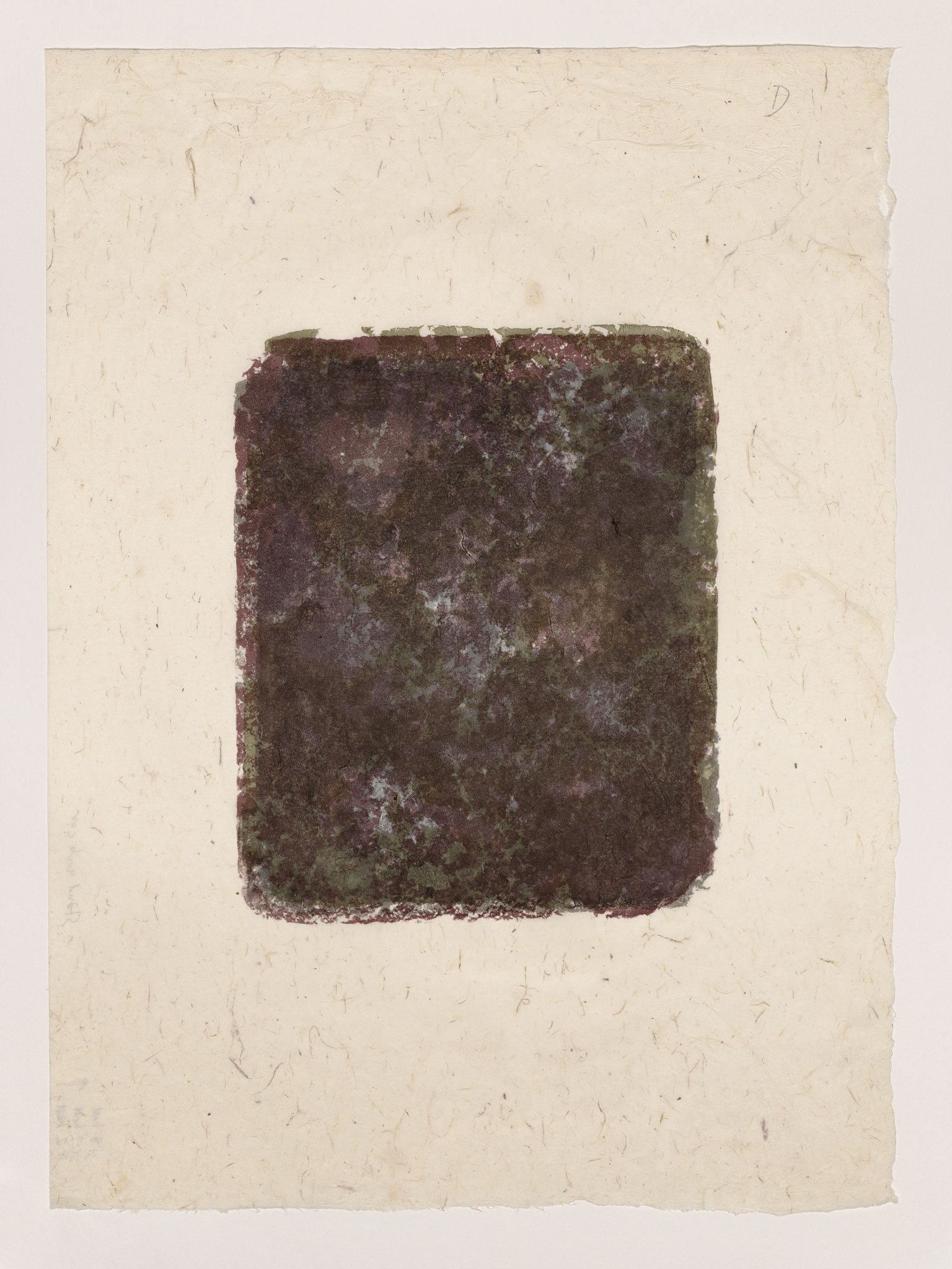 Reproduktion Lithographie Jean Pfaff, 2015Druck Nik Hausmann, Séprais